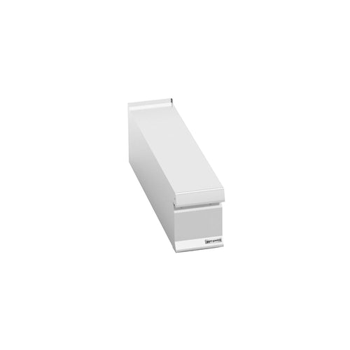 Neutrallista - 200x900x300 mm - ruostumaton teräs AISI 304 | Scotch-Brite -viimeistely - yhteensopiva: Paolo 900 -sarja