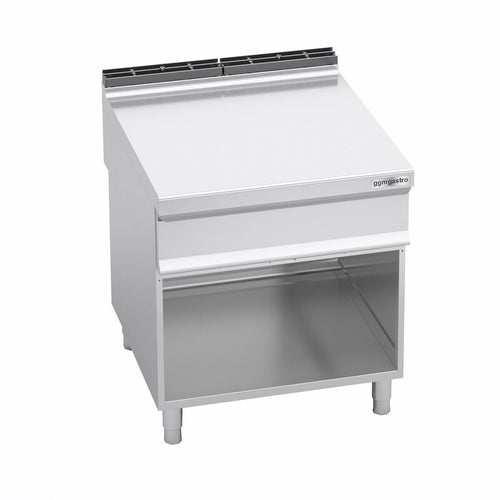 Neutrutielementti - 800x900x967 mm - ruostumaton teräs AISI 304; laatikolla - yhteensopiva: Lorenzo 900 -sarja - sis. avoin alarunko