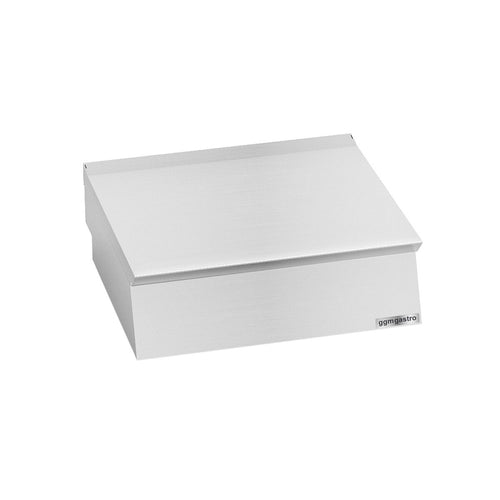 Neutraali lisäosa - 700-sarja - 800x730x290 mm - ruostumaton teräs - yhteensopiva: Paolo700 -sarja - sis. korkeussäädettävät ruuvijalat