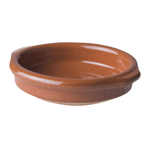(6 pcs) CLASSICO - Tapas Oven Dish - Ø 80mm - Brown