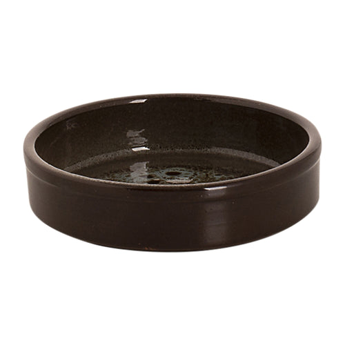 (24 pcs) TURKEY - Tapas Oven Dish - Ø100mm - Brown / Blue