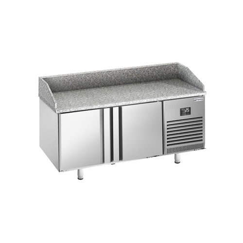 Pizzakylmäpöytä PREMIUM PLUS - 1490x700 mm - 2 ovea