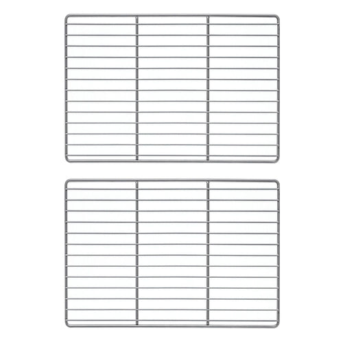 (2 pcs) Plastic-Coated Shelf - EN 600x400 - fits BKS & POS Series Prep Tables