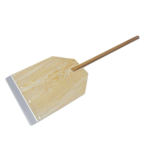 Pizzalapio - puu - alumiininen etureuna - 435x360 mm - puukahva 61 cm