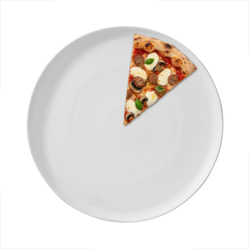 (12 pcs) Pizza Plate - Porcelain - Ø310mm - White