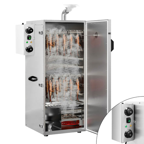 Commercial Smoking Oven - Manual - with 8 Shelves
