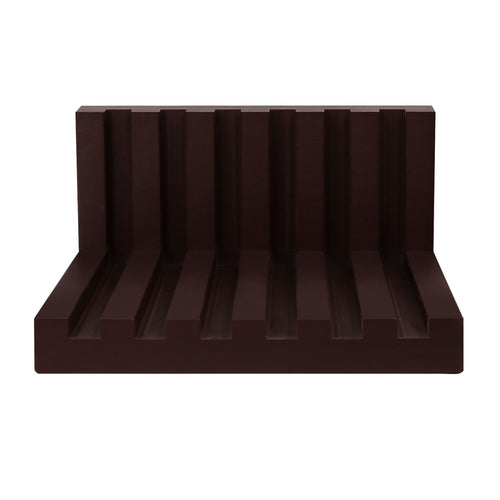 Leikkuulautateline - 300x260x160 mm - Sopii 20 mm laudoille - Polyeteeni - Ruskea