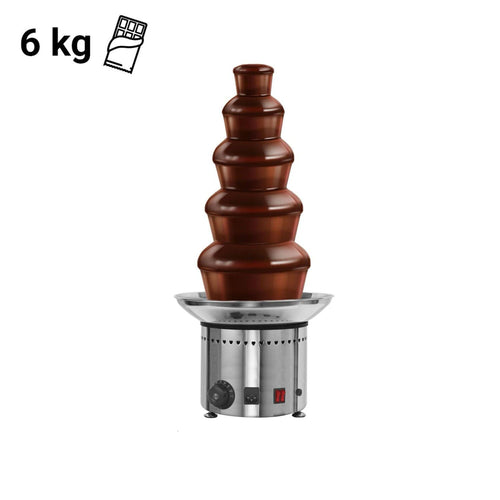 Suklaalähde - 280 W - 5 kerrosta - Täyttömäärä: 6 kg - Korkeus: 700 mm