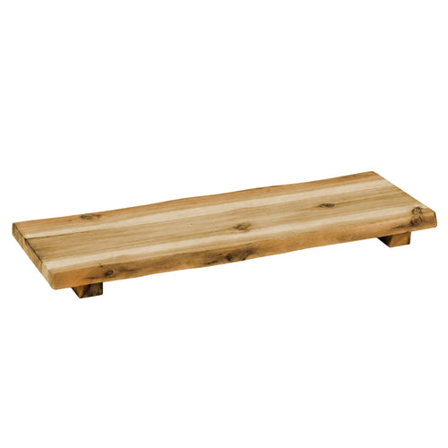 (4 kpl) Jalkallinen tarjoilulauta – 190 x 530 x 40 mm