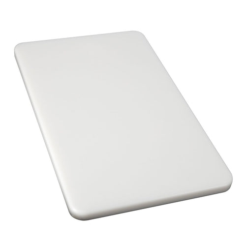 Leikkuulauta PREMIUM - 325x530 mm - Paksuus: 20 mm - HACCP-yhteensopiva - Polyeteeni (PE500) - Valkoinen - Ammattikäyttöön