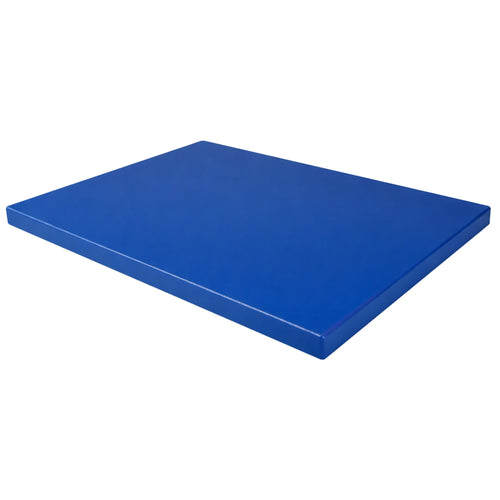 Leikkuulauta - EN 600x400 - Paksuus: 20 mm - HACCP-yhteensopiva - Polyeteeni (PE500) - Sininen - Liukuestepinnalla