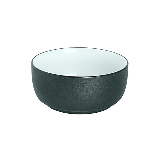 (12 pcs) Bowl - Cosmic - Porcelain - 320ml - round - Ø 110mm - Black