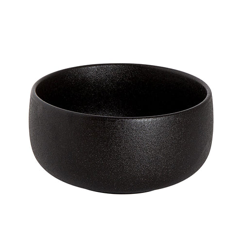 (6 kpl) tarjoilukulho - Universe - posliini - 450 ml - pyöreä - Ø 110 mm - pinoutuva, konepesunkestävä, mikroaaltouunin ja uunin kestävä, ammattikäyttöön - musta