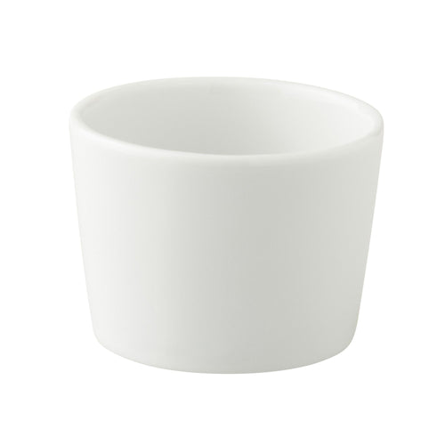 (6 kpl) Jälkiruokakulho - White Delight - posliini - 230 ml - pyöreä - Ø 100 mm - pinoutuva, konepesunkestävä, mikroaaltouunin ja uunin kestävä