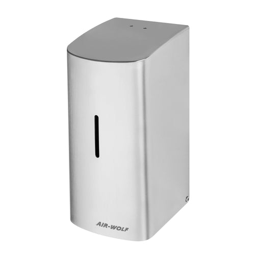AIR-WOLF | Automatic Wall Mounted Soap & Hand Sanitiser Dispenser – 500 ml - Stainless Steel