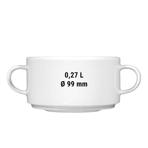 (6 kpl) SELTMANN WEIDEN - Keittokuppi - 0,27 L - Valkoinen/Uni