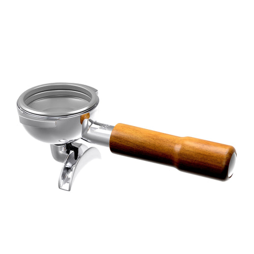 58.8mm Portafilter - Double Spout - Wooden Handle - Compatible with Allegro, Eminence, Grace & Suprema