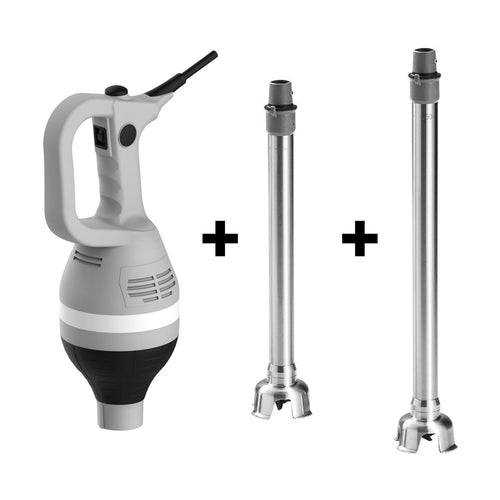 Commercial Stick Blender - with Detachable 350&450mm Shafts - 430W - Single Speed