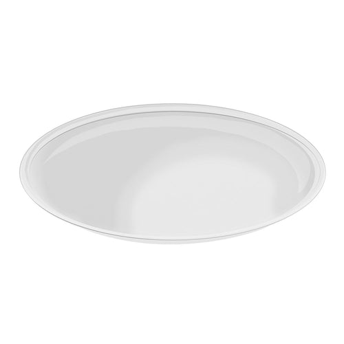 Tarjotin - Polykarbonaatti - 390x390 mm - 20 mm - Läpinäkyvä - Pinoamiskelpoinen