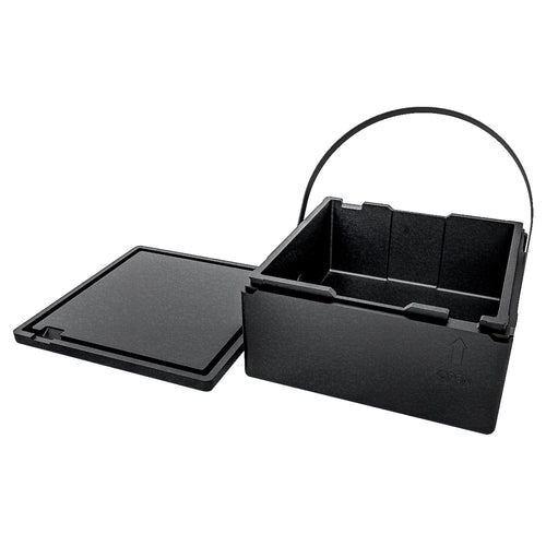 Lämpölaatikko / Pizzabox - sopii: 4 pizzaa Ø 35 cm
