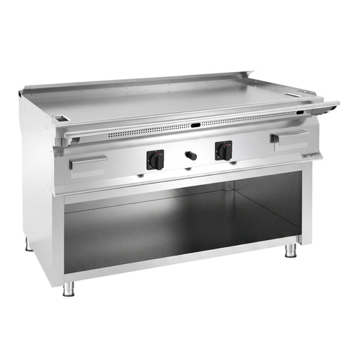 Kaasulla toimiva teppanyaki-grilli - 24 kW - sis. alusrakenteen.