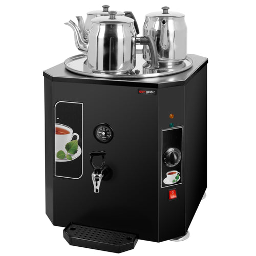 Vedenkeitin ammattikäyttöön - 37 l - 3,5 kW - 3 teekannua