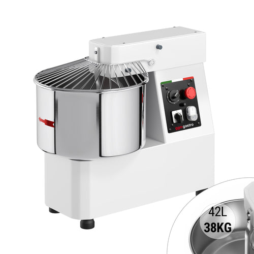 Taikinakone ammattikäyttöön - 42 l / 38 kg - 2-nopeuksinen - ajastin - 400 V