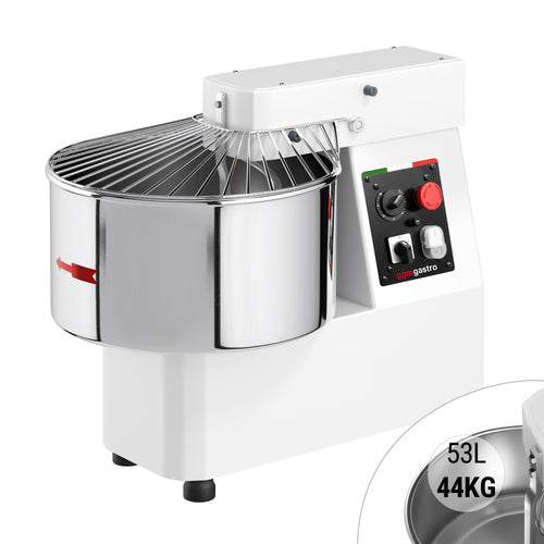 Taikinakone ammattikäyttöön - 53 l / 44 kg - 2-nopeuksinen - ajastin - 400 V