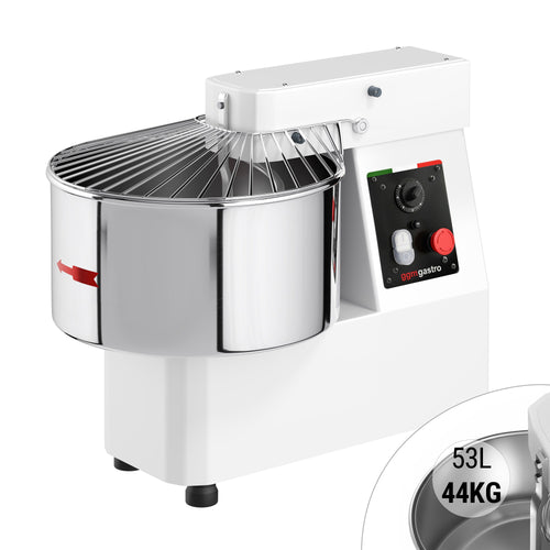 Taikinakone ammattikäyttöön - 53 l / 44 kg - ajastin - 400 V
