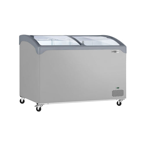 Arkkupakastin - 1320x650 mm - 286 l - lasiset liukuovet - 2 koria