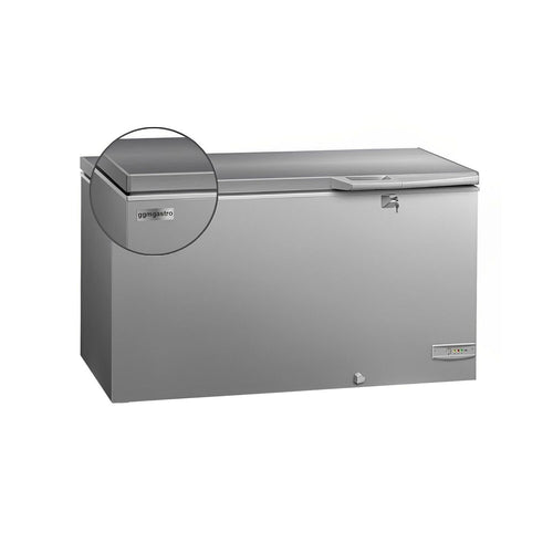 Arkkupakastin - 1504x700 mm - 388 l - ruostumaton teräskansi - 1 koria - 3 väliseinää - sisältää väliseinät