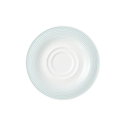 (6 pcs) SELTMANN WEIDEN | Porcelain Coffee Saucer – Blues – Arktisblau – Oven‑safe