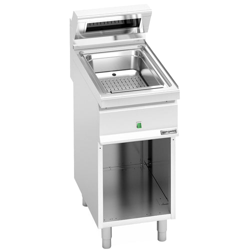 Electric Chip Scuttle - 1.00kW - 1x GN 1/1 - with base frame - Freestanding