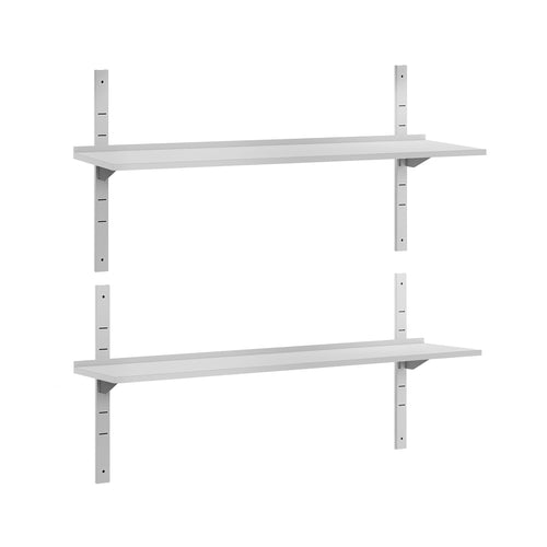 Seinähylly ECO - 1600x400 mm - 2 tasoa