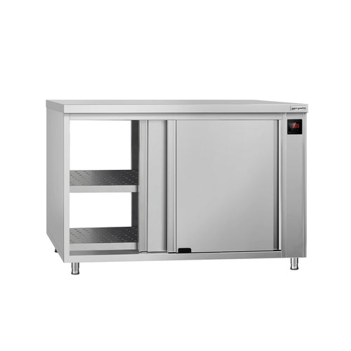 Commercial Hot Cupboard ECO - 1000x700mm - with pass-through & sliding doors - digital