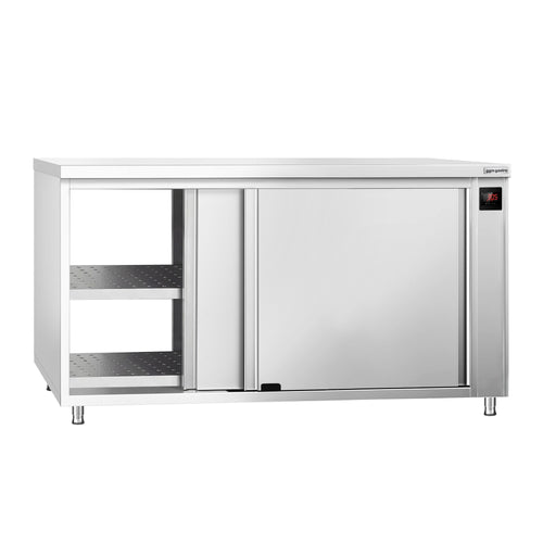 Lämpökaappi - 2,0 kW - 1 hyllyä - 1800x600x870 mm