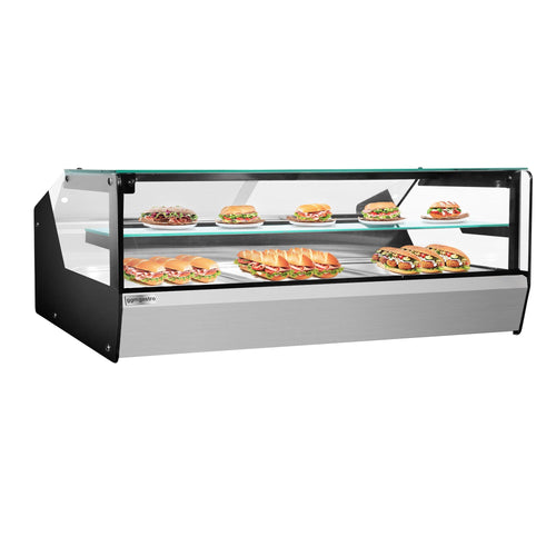 Lämpövitriini - 100 cm - 400 W - 3 tasoa - 3 x GN 1/1