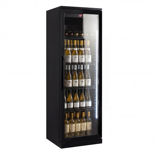 Commercial Wine Fridge – Single Zone – 353 Litres – Max. 117 Bottles