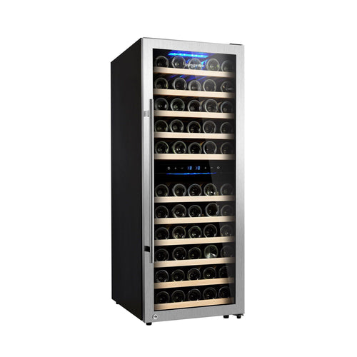 Commercial Wine Fridge - Dual Zone - 200L - max. 73 bottles