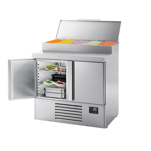 Saladetti Mini - 978x700 mm - 2 ovea - varten 5x GN 1/4