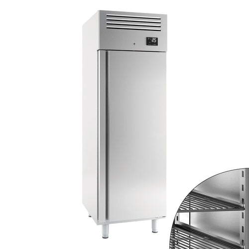 Bakery Fridge Stainless steel Premium PLUS - EN 600x400mm - 560L - with 1 door
