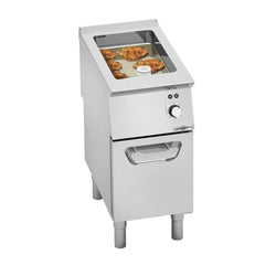 Sähkökäyttöinen paistinpata - 400 mm - 11,5 l - 4,8 kW - 1 kiinteä grilliallasta