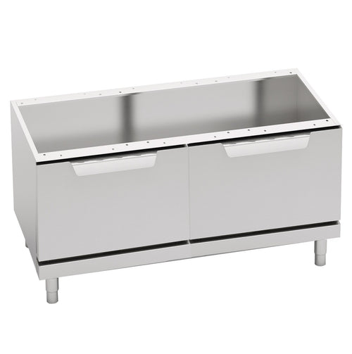 Base Cabinet - Stainless Steel - Lorenzo 700 - 1200x560x600mm - Stainless Steel - 2 doors - Hinge Right & Left
