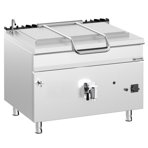 Kaasu keittopata - 250 l - 30,0 kW - Suora lämmitys - vesiliitännällä