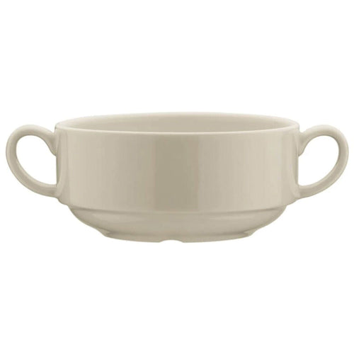 (6 kpl) SEMPRE - kaksikorvainen keittokuppi - 320 ml - kerma