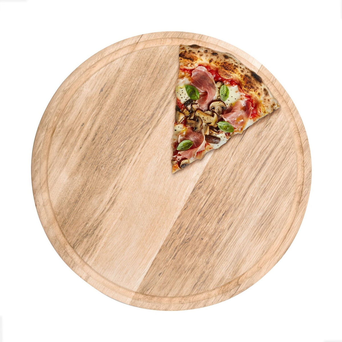 Pizzalautanen - Saftrillellä - puu - Ø 340 mm