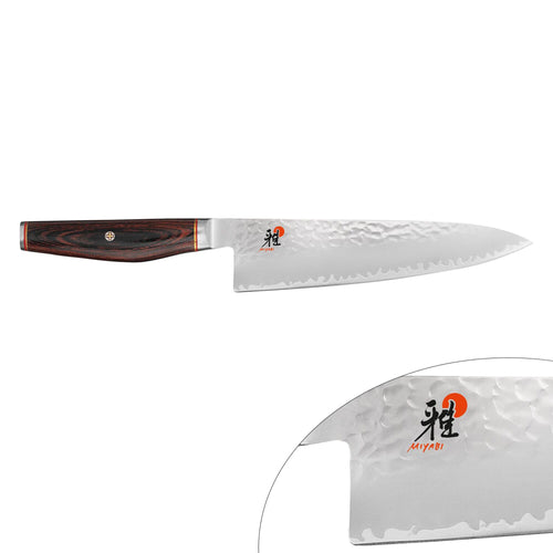 MIYABI | 6000 MCT Gyutoh Chef's Knife 200 mm – For Meat, Veg & Fish - Made in Japan