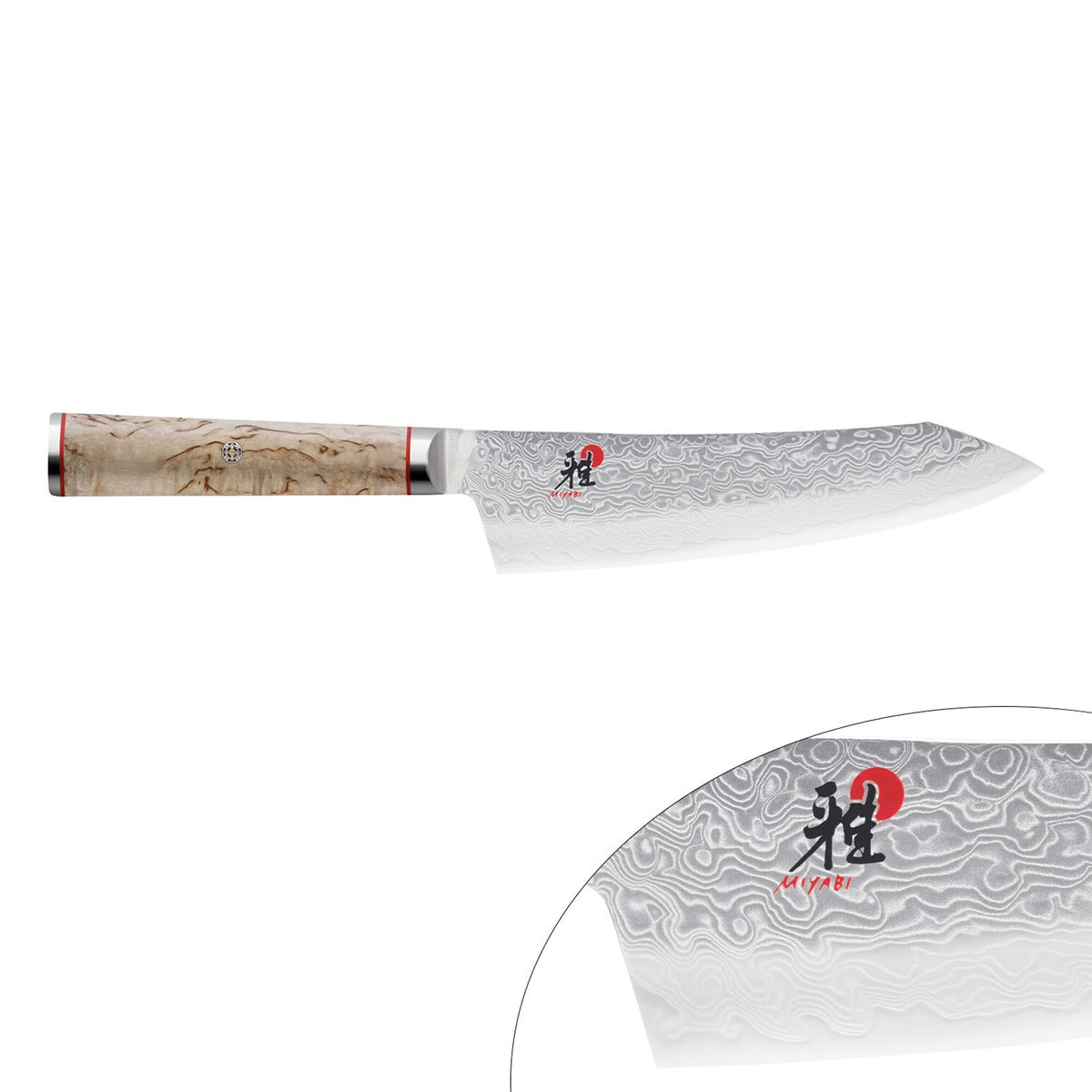 MIYABI | 5000 MCD - Rocking Santoku-terä: 180mm