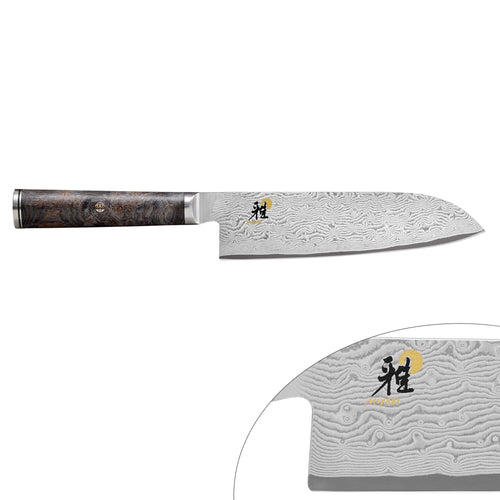 MIYABI | 5000MCD 67 Santoku Chef's Knife 18 cm – Made in Japan - 132-Layer Damascus