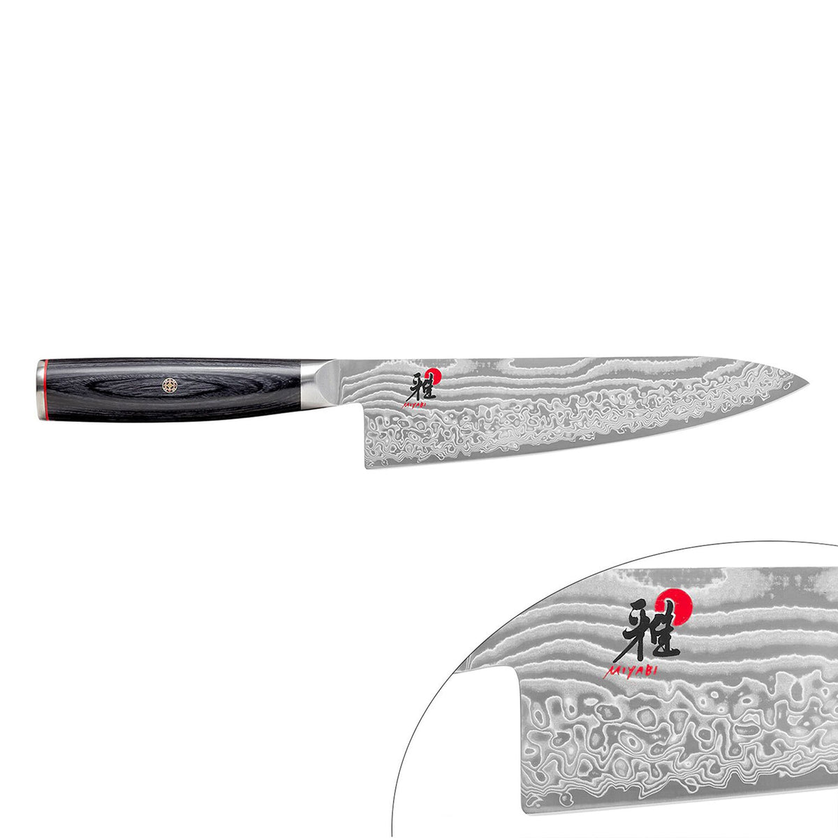 MIYABI | 5000 FC-D - Gyutoh - Terä: 200mm
